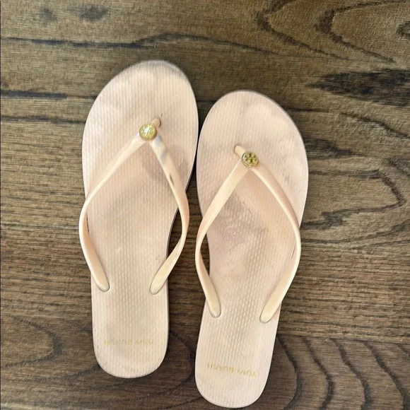 Tory Burch Tan Sandals Minimalist Style - Picture 1 of 1